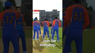 ⚡️IND VS PAK⚾️Best bowling lineup team india#cricket#realcricket22multiplayer#ipl#shorts#realcricket