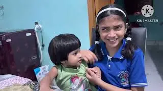 Ayaanshi Aashi se chips k liye ldaii krne lgi #cutebaby #dumka #jharkhand 