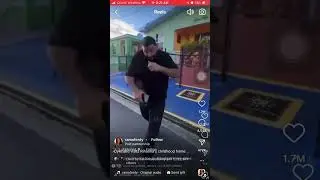 Dj khaled facing in front of Rihanna house #wethebest #djkhaled #rihanna