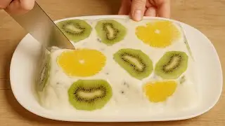 Schnelles Rezept f&uuml;r Gelee mit Fr&uuml;chten! Sehr leckeres Dessert!