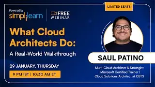 Realistic Day in a Life of an AWS Cloud Architect | Life of an AWS Cloud Architect | Simplilearn