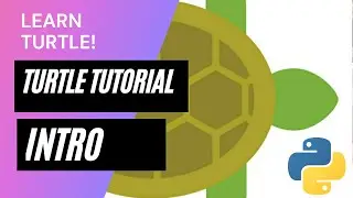 Python Turtle Graphics Tutorial #1 - Introduction