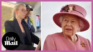 Queen honoured in London Bridge with emotional duet by security guard and music director