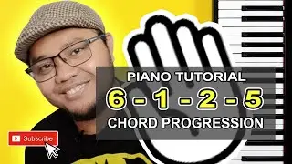 6-1-2-5 Chords Progression  |  Piano tutorial  | sa filipino lesson