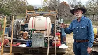 Prescribed Burn Safety Equipment with Dusty Bruns