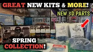 NEW Kits Reviews & Stash ADDS! AMT Revell MCV Products & Custom Paint