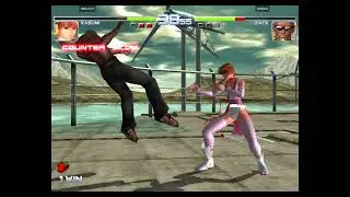 DOA2 Fightcade - Me (Kasumi) vs EinAston (Zack)
