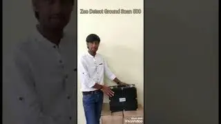 Unboxing of Zeo Detect Ground Scan 500 3D Water Detector