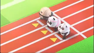 [Bamboo Panda❤️] U get Bamboo&rsquo;s kiss if u guess right who is the winner 🐼🐻🤪 | Short Animation | 熊猫班卜