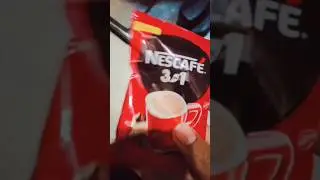 how to make instant coffee 3 in 1 Nescafe | Cooking with Saad