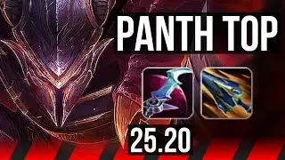 PANTHEON vs TRUNDLE (TOP) | 7 solo kills | EUW Diamond | 25.20