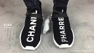 Chanel X Pharrell Human Race NMD &ldquo;Blackwhite&rdquo; Review W ON