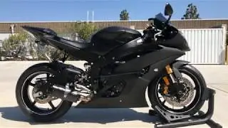 2013 Yamaha R6 / Two Brothers Exhaust Sound Clip