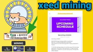 Xeed mining listing on P2B exchange| Xeed mining new update |