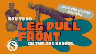 Leg Pull Front on The Arc Barrel - The Studio Pilates