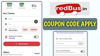 Redbus Coupon Code 2025 | Extra Rs.500 Off Promo Code | Discount Code 2025 | Bus Booking Online