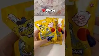 SpongeBob or Hello Kitty💖 #asmr #unboxing #spongebob #stitch #hellokitty #toys