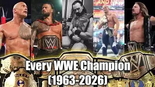 Every WWE Undisputed Champion (1963-2026)