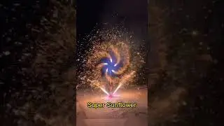 Super Sunflower Fountain Consumer Handmade Fireworks Perfect for Small Fireworks Shows