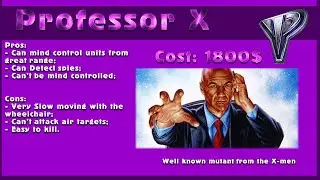 RA2 Yuri's Revenge: Expendables Mod - Professor X Showcase