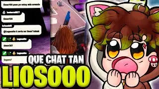 LOS N3YSITOS SE PONEN LIOSOS EN EL CHAT CON FORTNITE😧