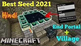 Best Minecraft Pocket Edition Seed End Portal in Hindi