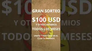Gran Sorteo $100!! EN VIVO el 17 Septiembre YT LIVESTREAM