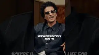 Бруно Марс о студиях и живых выступлениях 🎤