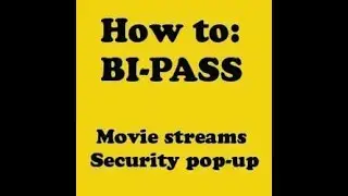 Bi-passing the annoying security login popup in Kodi