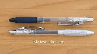 My favourite pens / ENERGEL / SMART-GRIP / NOLTY 6501 LISTY 1 / 手帳・文房具