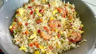 Nasi Goreng Cina Tanpa Guna Minyak Bijan | Letak Satu Bahan Ni Auto Rasa Sedap