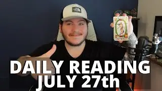 (All Signs) DAILY TAROT READING! - JULY 27TH!🧿😎❤️🤙🏻