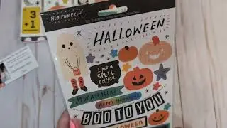 eBay haul featuring Crate Paper Hey Pumpkin 🎃