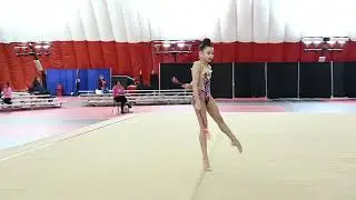Rhythmic Gymnastic National Championship 2022 - level 8, Clubs, Angelika (2012, National Champion)