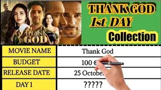 Thank god Movie 1st Day Box Office collection #ajaydevgan
