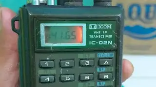 Cara buka kunci HT Icom IC-02N