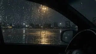 Relax & Focus with Intense Car Rain 🌧️ Calm Ambience 🧘 Overcome Stress & Boost Concentration
