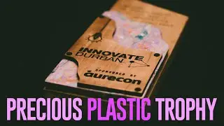 Precious Plastic Recycled Trophy