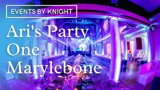 Futuristic Themed Party at One Marylebone | Events by Knight