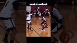 This lil midget Noah Crawford got handles like Allen Iverson 😳 #shorts