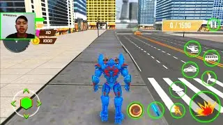 Bus Robot Car Transform Wars - Spaceship Robot Game - Android Gameplay