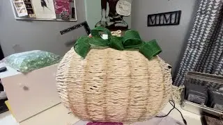 Dollar Tree Finds and Nautical Rope Pumpkin!