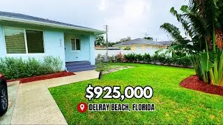 LUXURY HOME TOUR IN DELRAY BEACH FLORIDA | HOMEBUYERS OR INVESTORS WELCOME | DELRAY BEACH REALTOR