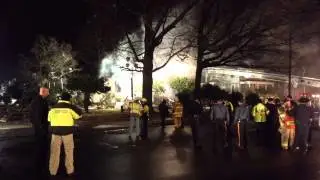 Cleanup at Haddon Heights Fire Scene