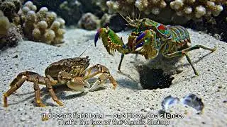 🦐 Daily Animal &ndash; Episode 71: Mantis Shrimp &ndash; The Bullet Fist of the Ocean