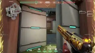 What a flick at the end