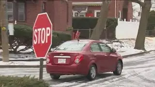 Storm leaves behind icy mess on roads in South Jersey on Saturday