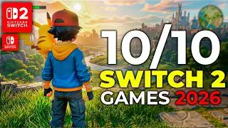 TOP 15 BEST 10/10 Nintendo Switch & Switch 2 Games of 2026