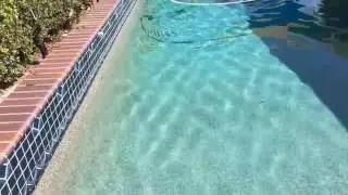 #7 - Baja Shelf - Pebble Finish Pool Remodel Simi Valley Ca