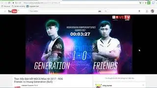 Nhạc MDCS m&ugrave;a h&egrave; 2017 - ROG Friends VS Young Generation